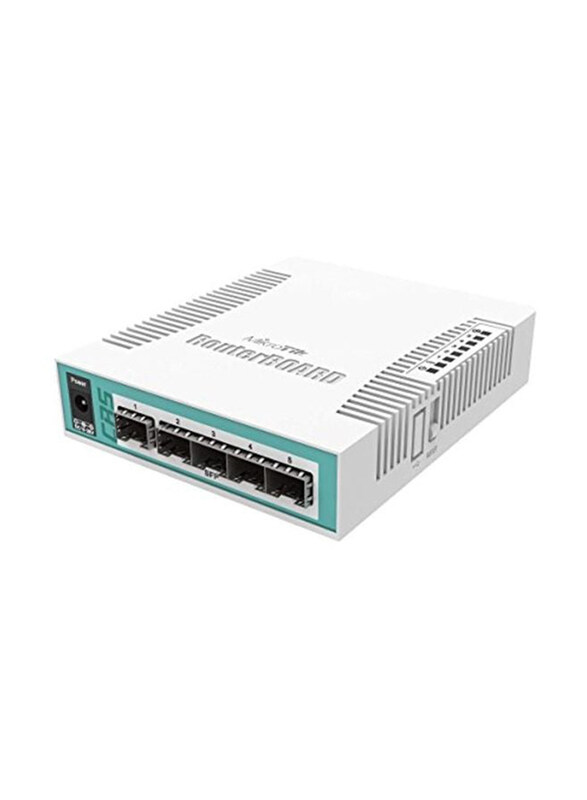 

Mikrotik Cloud Router Switch, CRS106-1C-5S, White