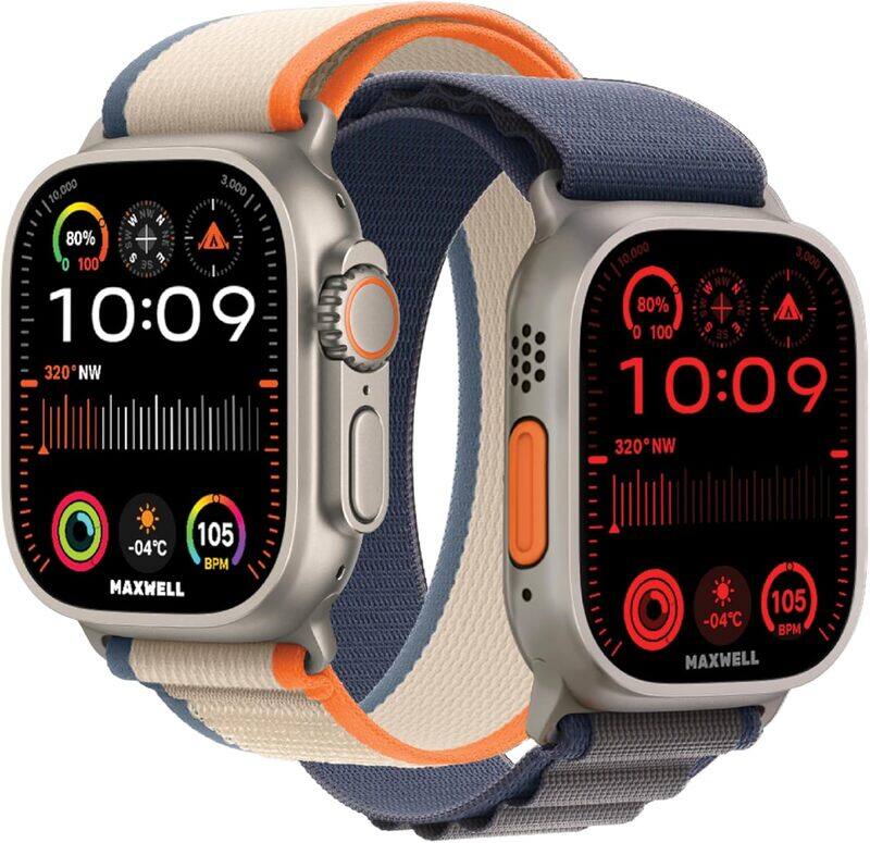 

MAXWELL MW ultra 2 Smart Watch with dual strap