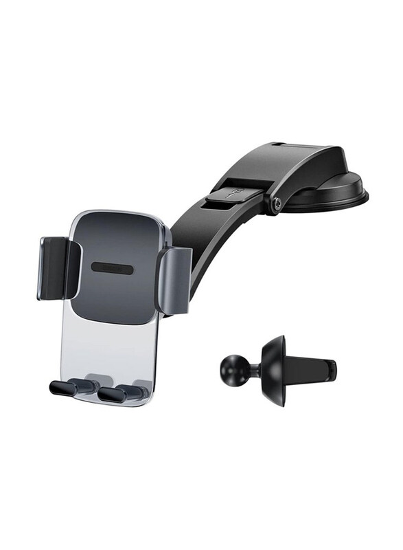 

Baseus 360° Adjustable Magnetic Car Phone Holder for Dashboard, Black