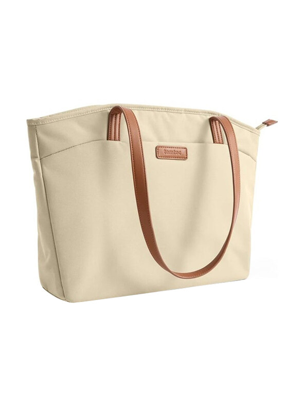 

Tomtoc A53 Water-resistant Tote Bag for Women, Beige