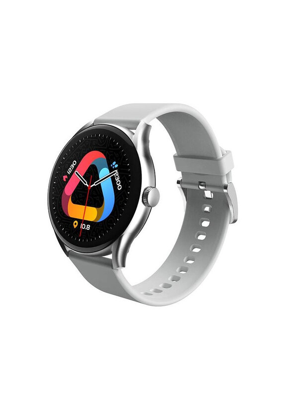 

QCY Watch GT 1.43 Inch Smartwatch with Health Monitoring, Silver