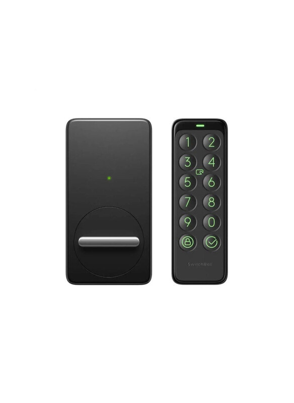 

Switchbot Wi-Fi Smart Lock with Keypad Touch, Black
