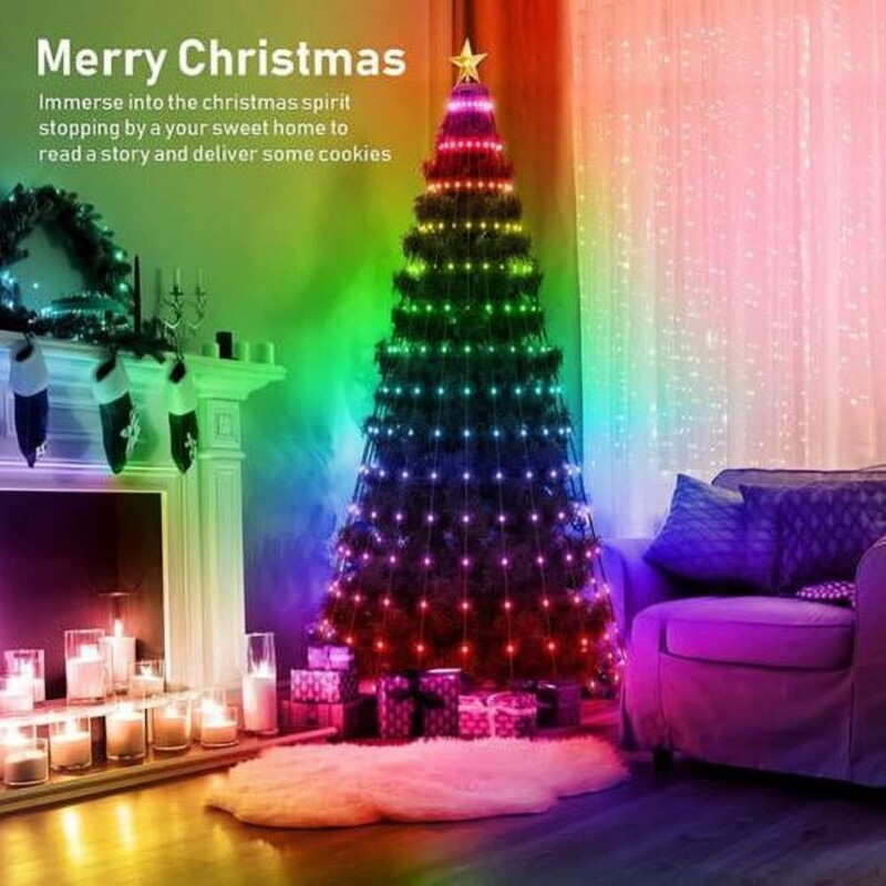 Christmas Tree Lights For Decoration with Remote Control