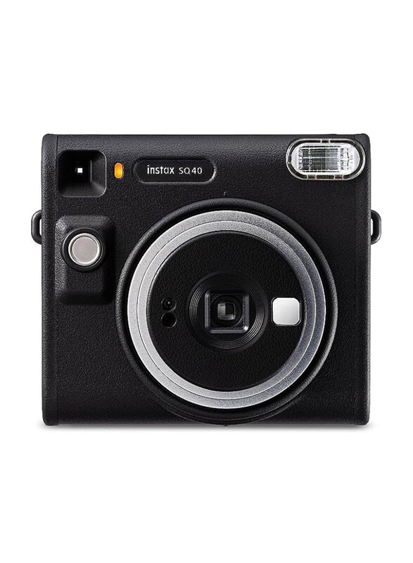 

Fujifilm Square SQ40 Instax Instant Camera with Selfie Mode, 46 MP, Black