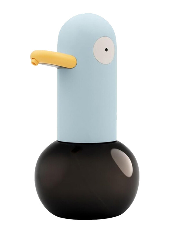 

Generic 400ml Cartoon Duck Shape Hand Touchless Rechargeable Soap Dispenser with 2 Adjustable & IPX4 Waterproof, Blue/Black
