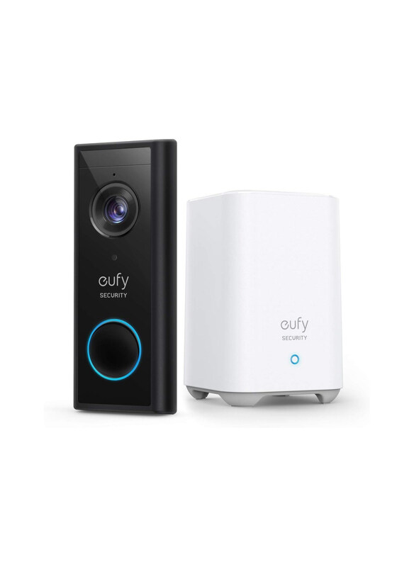 

Eufy Security Wireless Video Doorbell Battery-Powered with 2K HD No Monthly Fee On-Device AI for Human Detection 2-Way Audio Simple Self-Installation,