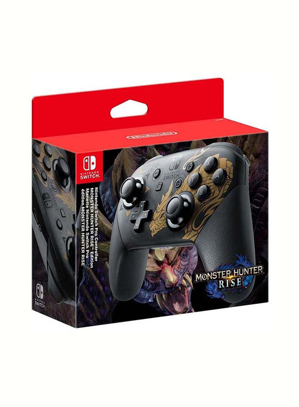 

Generic Nintendo Switch Pro Controller Monster Hunter Rise Edition, Black