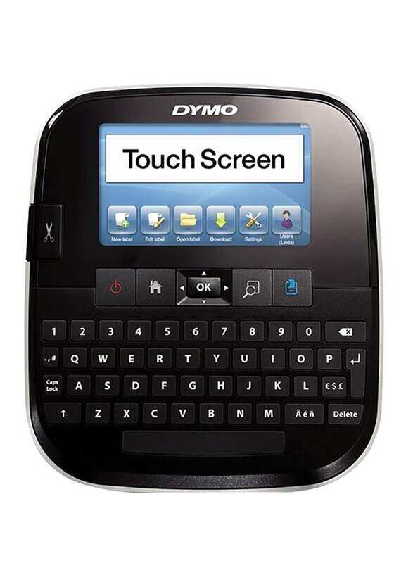 

Dymo Label Manager Touch Screen Label Maker, LM 500Ts, Black