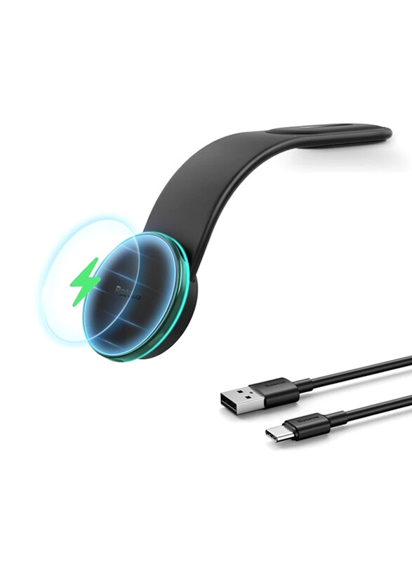 

Baseus C02 Pro 15W Magnetic Wireless Car Charger, Black