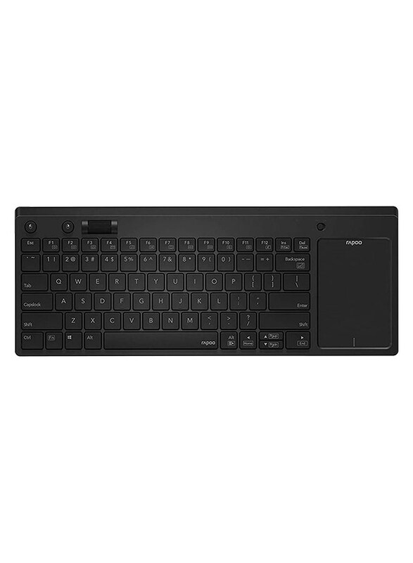 

N/a Rapoo K2800 Wireless Keyboard with Touchpad, Black