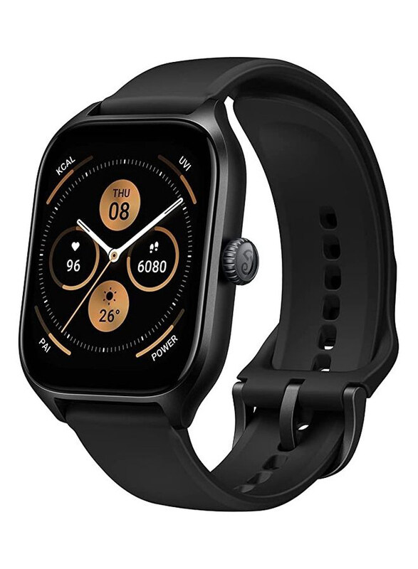 

Amazfit GTS 4 Smart Watch, Dual-Band GPS, Alexa Built-in, Bluetooth Calls, Heart Rate SPO Monitor, 1.75 AMOLED Display, Infinity Black