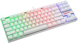 Redragon KUMARA، لوحة مفاتيح ميكانيكية سلكية، بيضاء اللون، RGB
كومارا K552W-RGB