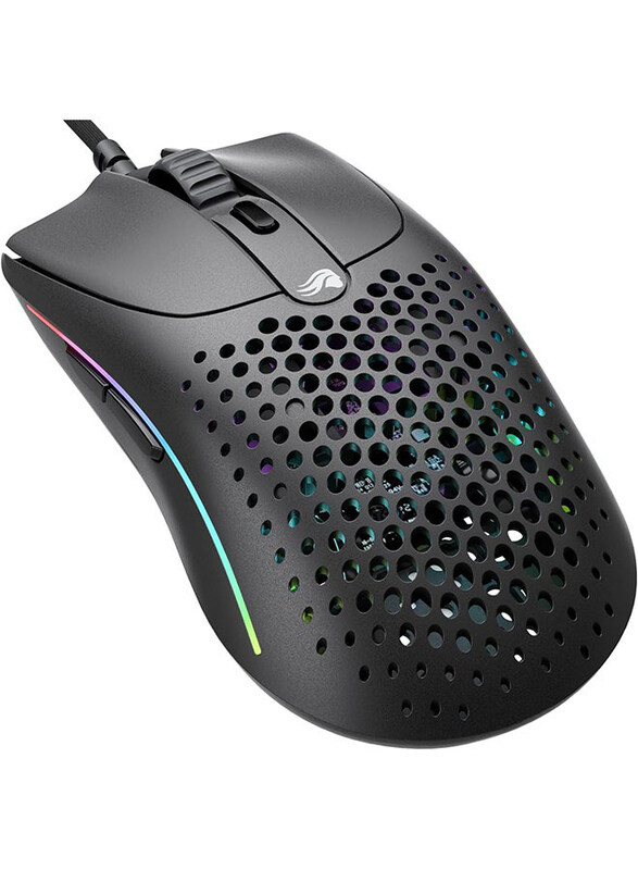 

Generic Glorious Model O 2 RGB Wired Gaming Mouse for PC Games, Black