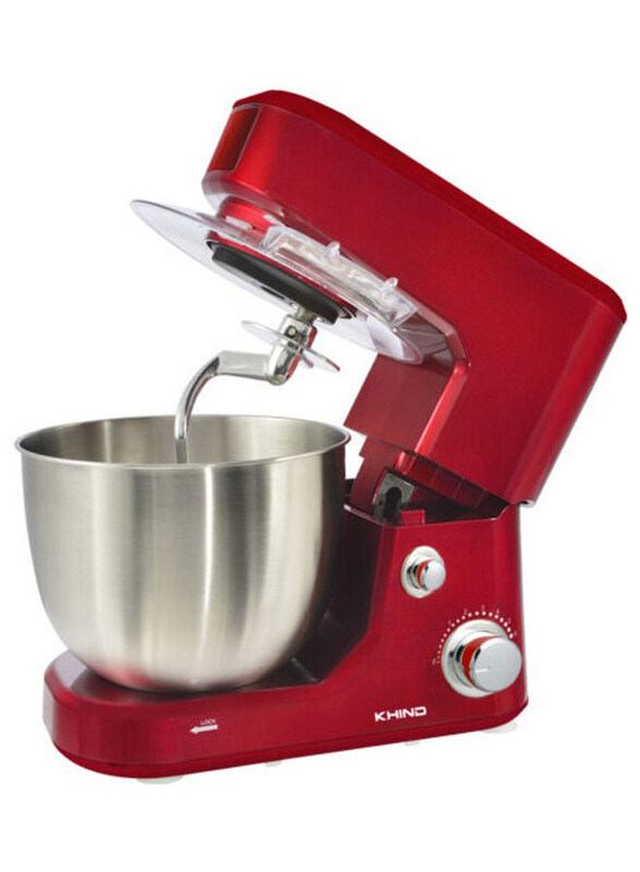 

Khind 5Ltr Stand Mixer, 1000W, SM506P, Red