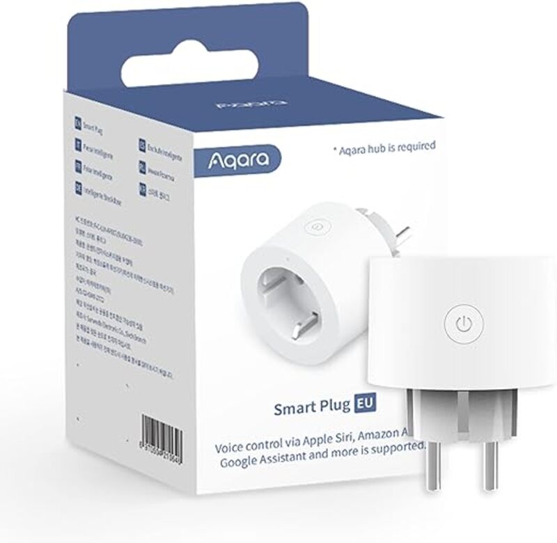 Aqara SP EUC01 smart plug 2300 W Home  Office White