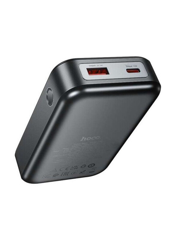 

Hoco 10000mAh Fast Charge Powerbank, 33W, Q30, Black
