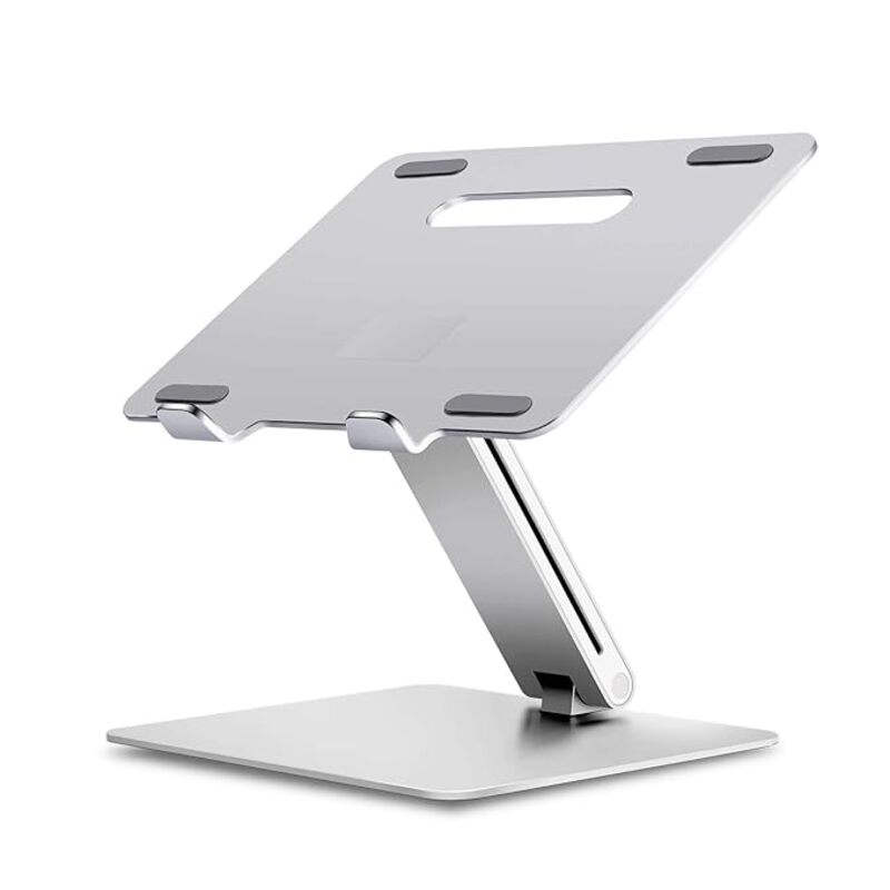 UPERGO AP 2V Aluminum Height Adjustable Laptop Stand For upto 11156 Laptops Ergonomic Laptop Stand