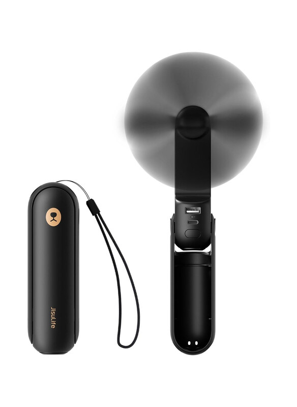 

Jisulife Portable Mini Pocket Handheld Fan, Black