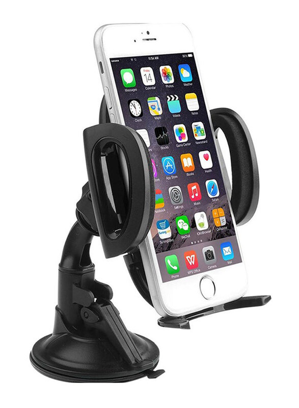 

Aukey Windshield Car Mobile Mount Holder, Black