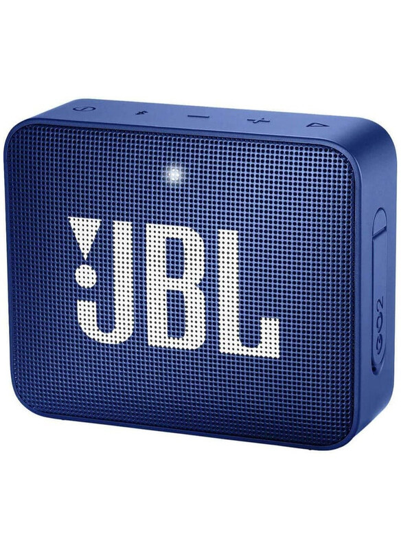 

JBL GO2 Portable Bluetooth Speaker with Rechargeable Battery, Waterproof, Built-in Speakerphone, Blue