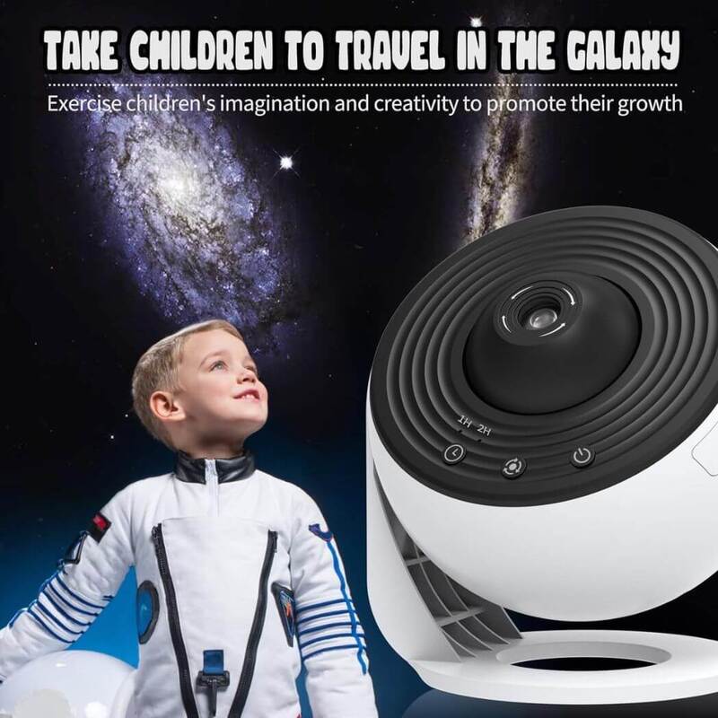 12 in 1 Planetarium Star Galaxy Projector Realistic Starry Sky Night Light