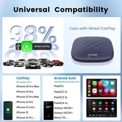 CarlinKit CPC200 TBOX Android 13 0 نظام CarPlay اللاسلكي 8 128 جيجابايت