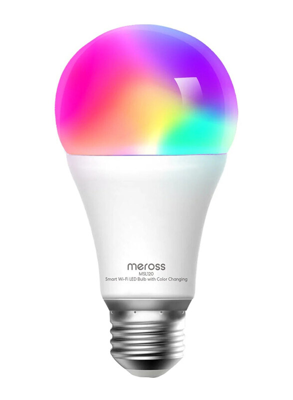 

Meross Smart Wi-Fi LED Bulb, Multicolour