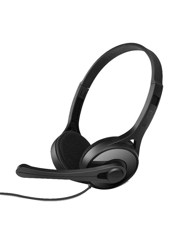 

Edifier Wired On-Ear Headphone with MIC, Black