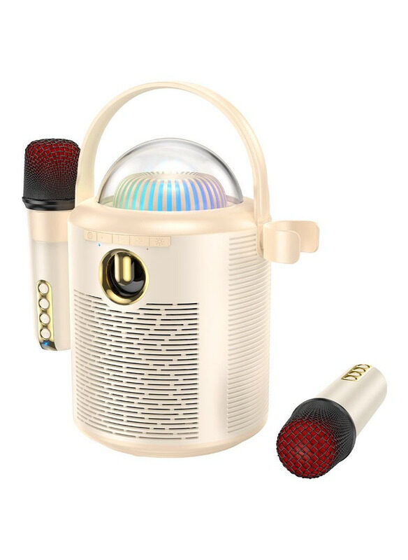 

Specton Pearlescent Portable Bluetooth Speaker with Mic, BS59, Beige