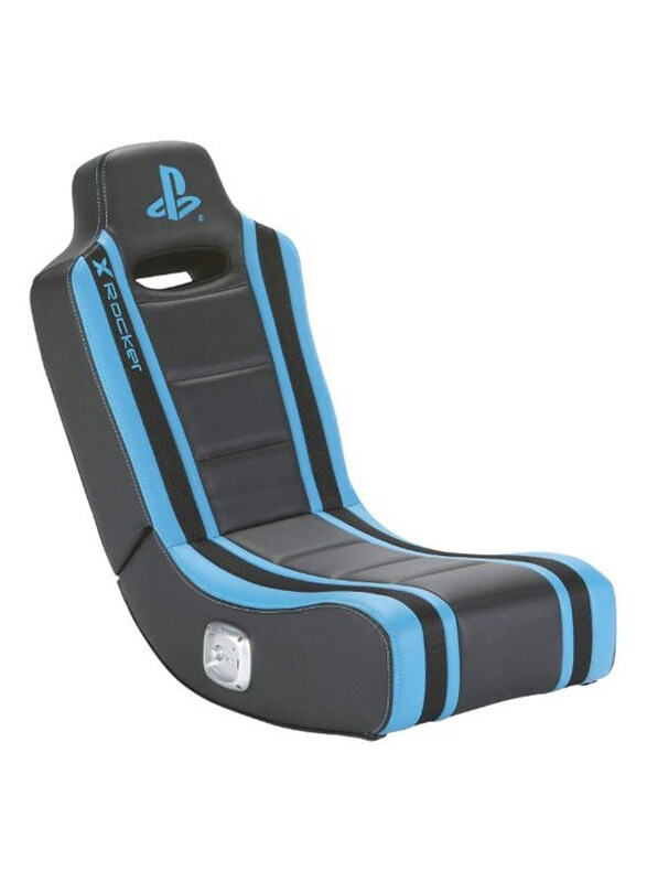 

X Rocker Geist Floor Rocker Wireless Gaming Seat for PlayStation 4, Blue/Black