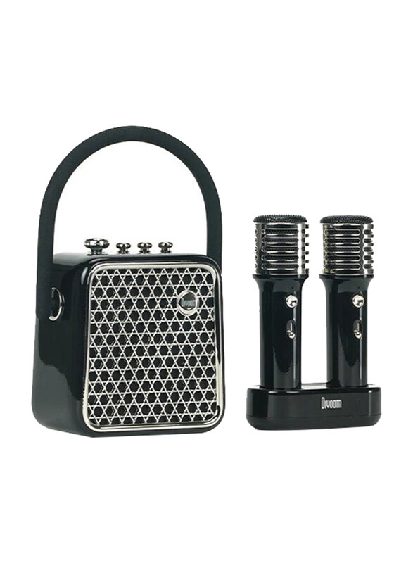 

Divoom Song Bird HQ-SE Portable Bluetooth Speaker, Black