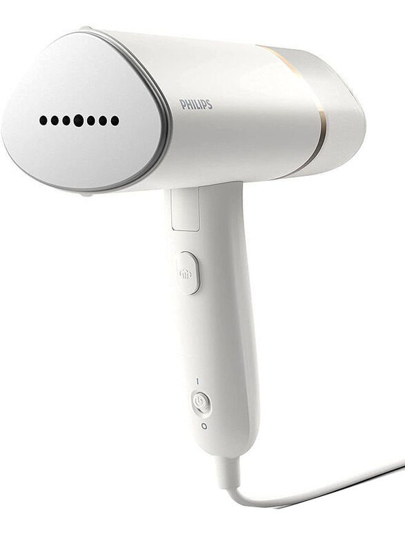 

Philips 3000 Series Handheld Garment Steamer, 120ml, 1000W, STH3020/16, White
