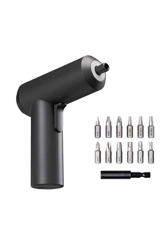 

Generic Xiao-Mi Mijia Cordless Rechargeable Screwdriver Set, WSA2486474, Black