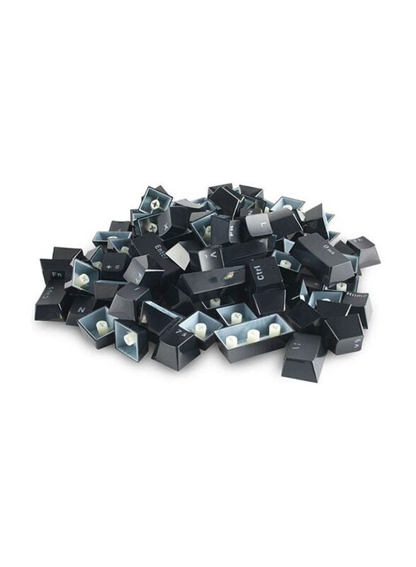 

Generic Glorious 104-Key ABS Doubleshot Mechanical Keyboard Keycaps, Black