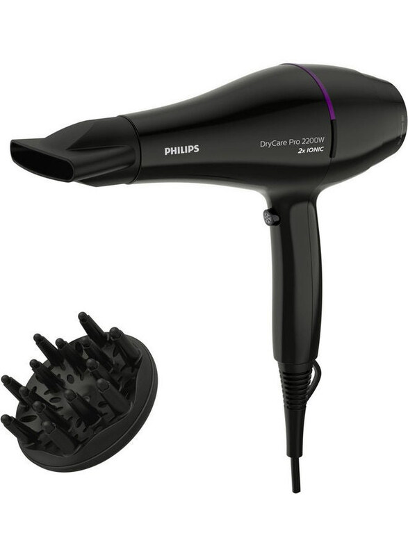 

Philips DryCare Pro Hair Dryer, BHD274/03, Black
