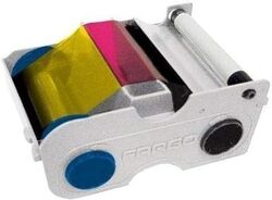 Fargo DTC1000 YMCKO Ribbon Cartridge w Cleaning Roller  45000