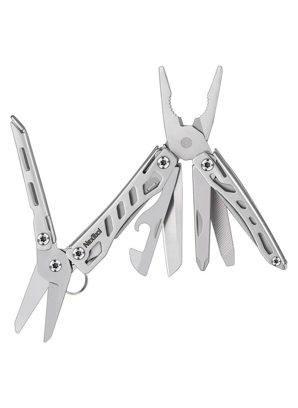 

Nextool Mini Flagship 10 in 1 Multitool with Multitools Pliers, Silver