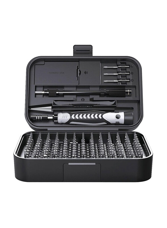 

Generic 130-Piece Bortony Screwdriver Set, Black