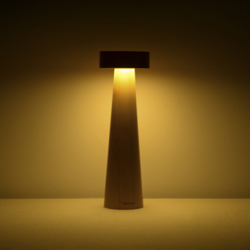 belaDesign Log LED Table Lamp for Bedroom and Living Room Lighthouse