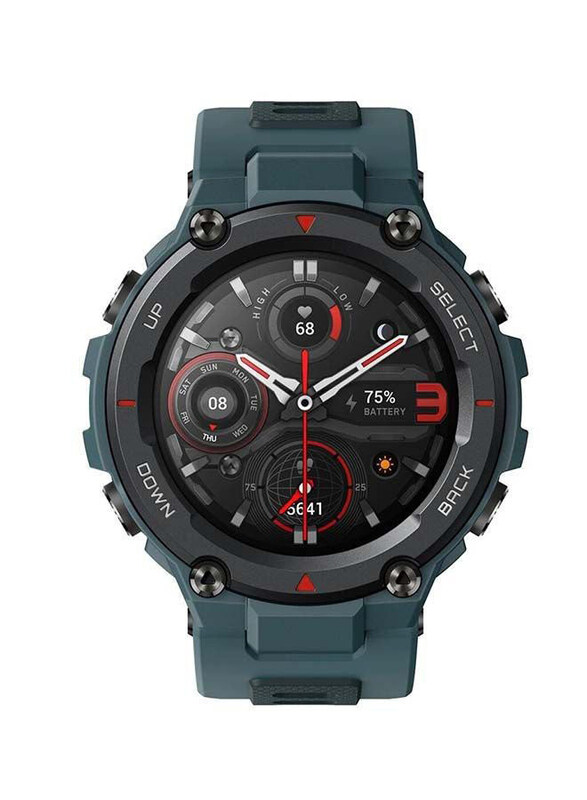 

Amazfit T-Rex Pro 1.3-inch Smartwatch, Steel Blue