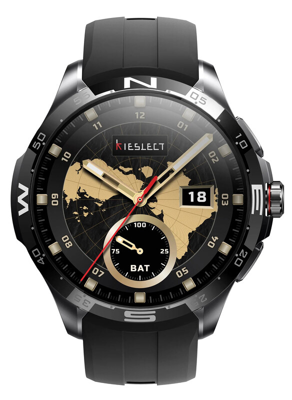 

Kieslect Actor Smartwatch with Stunning Ceramic Bezel, Black
