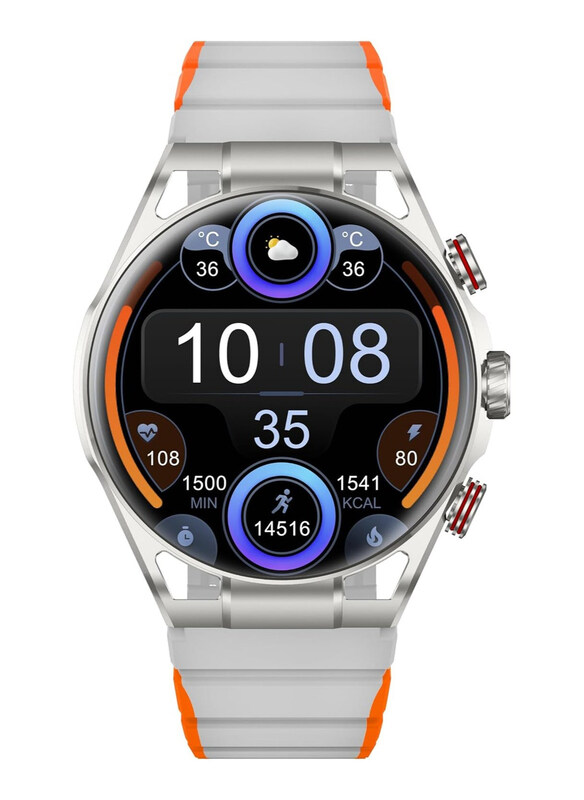 

Maxwell Fusion Smartwatch with Dual Strap, Multicolour