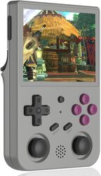 Aivuidbs RG353VS Retro Handheld Game Linux System RG3566 35 inch IPS Screen RG353VS with 64G TF Card PreInstalled 4452