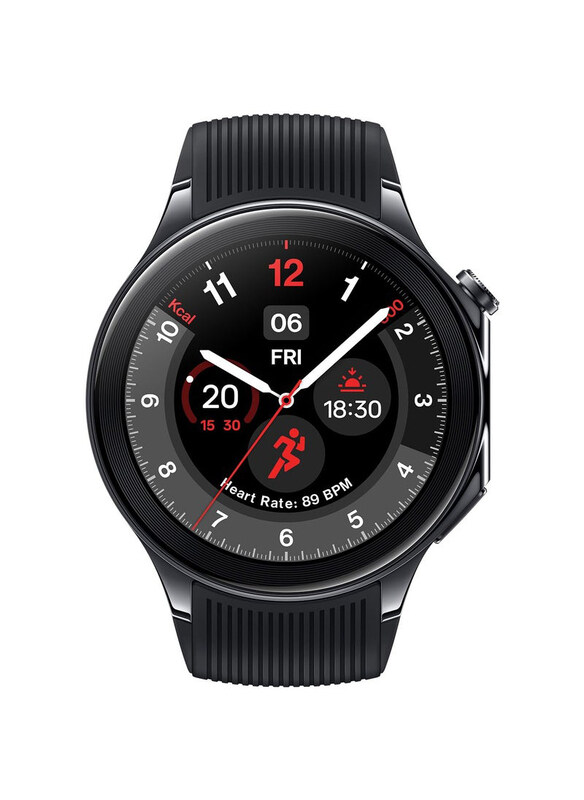 

OnePlus Watch 2 1.43 Inch Smartwatch with Dual Frequency GPS, Black
