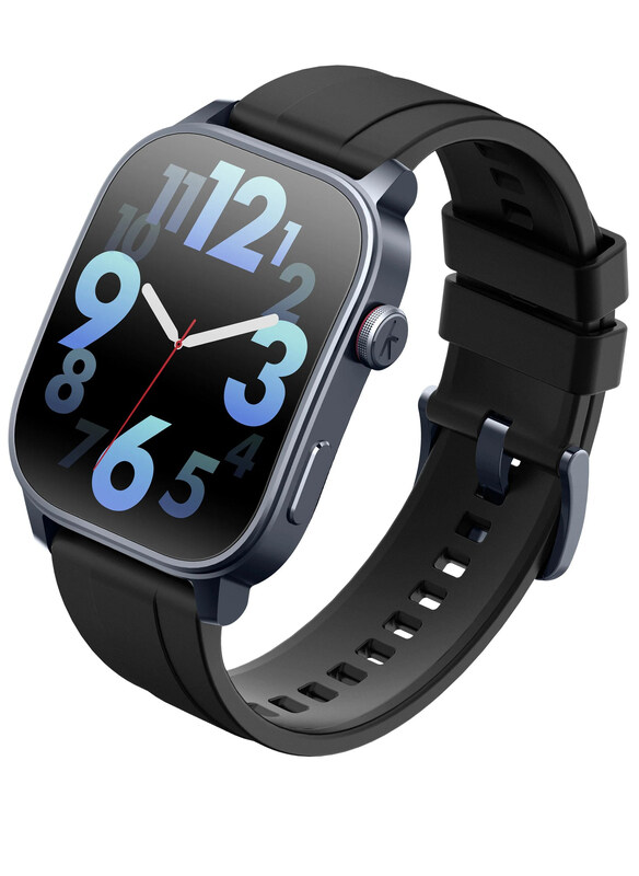 

Kieslect KS 3 2.01 Inch Smartwatch with GPS & Curved Amoled Display, Black
