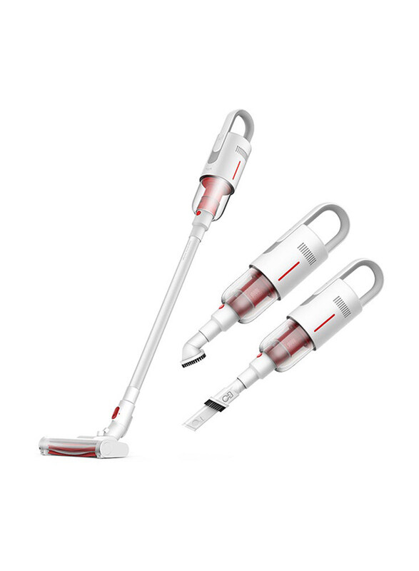 

Deerma VC20 Cordless Handheld Vacuum Cleaner, 0.6 L, JD62EU-H, White