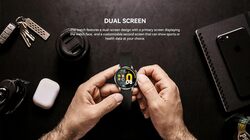 Kieslect Kr2 Smart Calling Watch with dual core triple speed silver