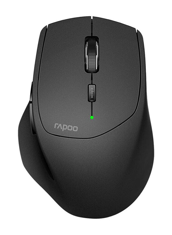 

Rapoo Mt550 Multi-Mode Wireless Optical Mouse, Black