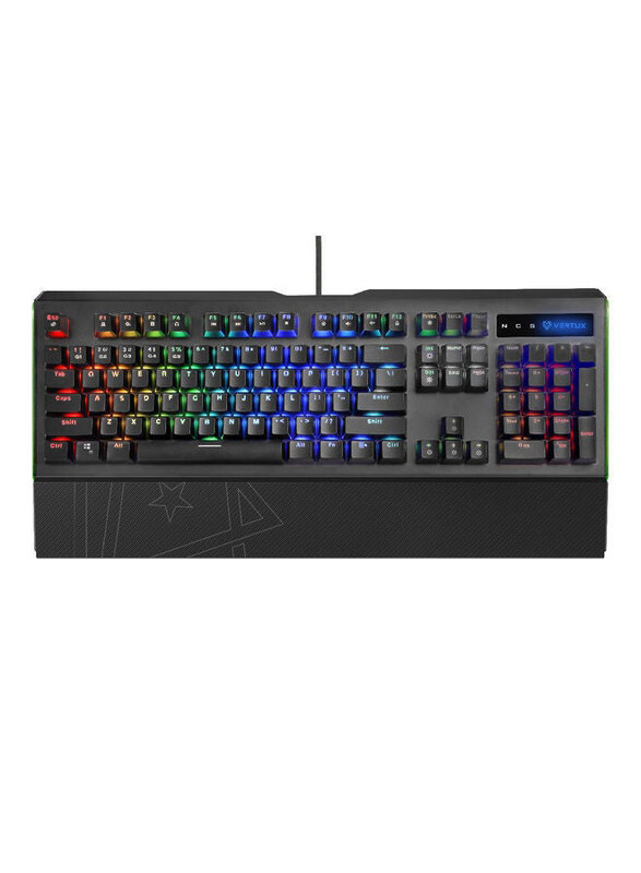 

Generic Vertux Toucan Mechanical Gaming Keyboard for PC Games, Black