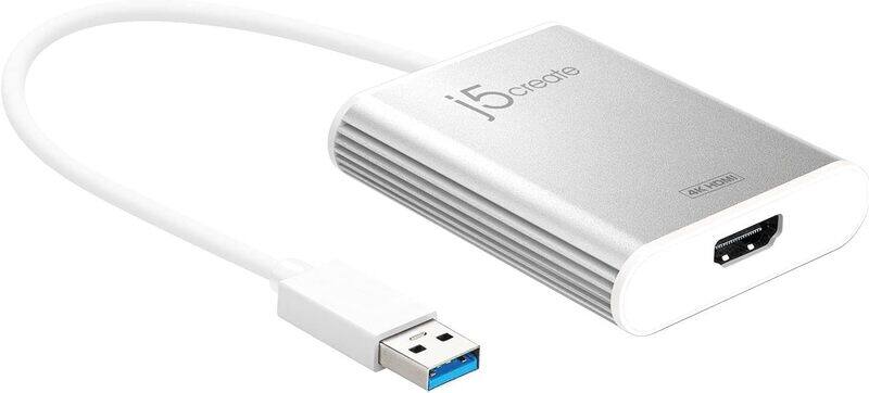 

j5create JUA354 USB 3.0 to 4K HDMI Display Adapter